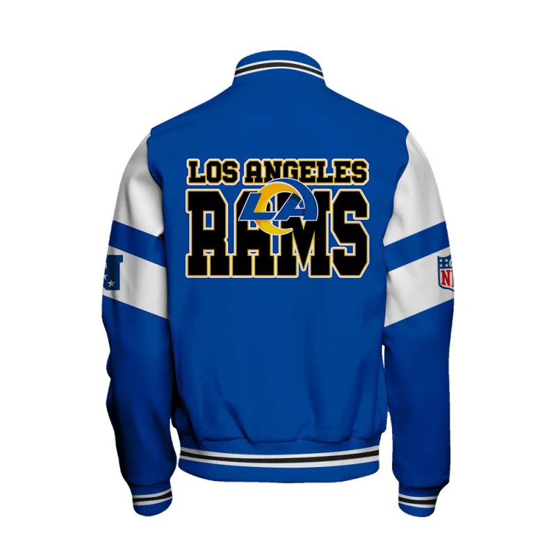 Los Angeles Rams Varsity Jacket Image 3