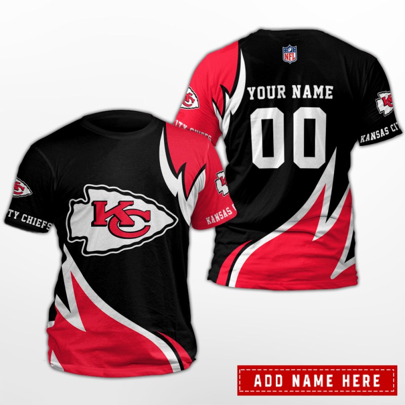 Kansas City Chiefs Personalized T-Shirt