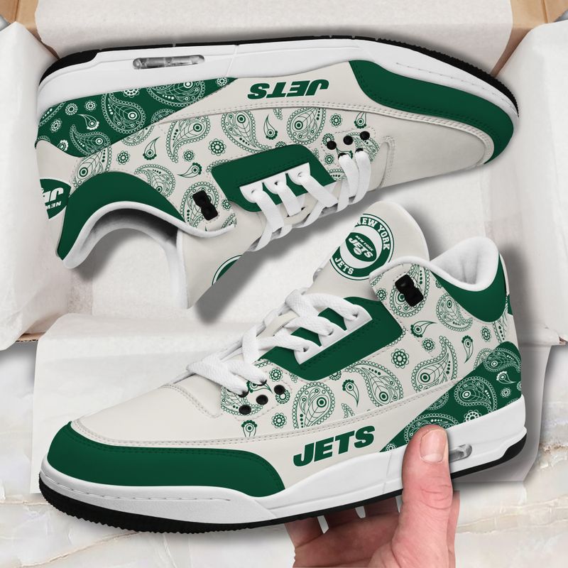 New York Jets Basic Leather JD03 Shoes