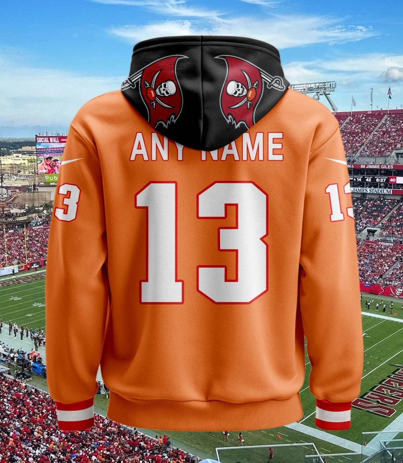 Tampa Bay Buccaneers Hoodie Back