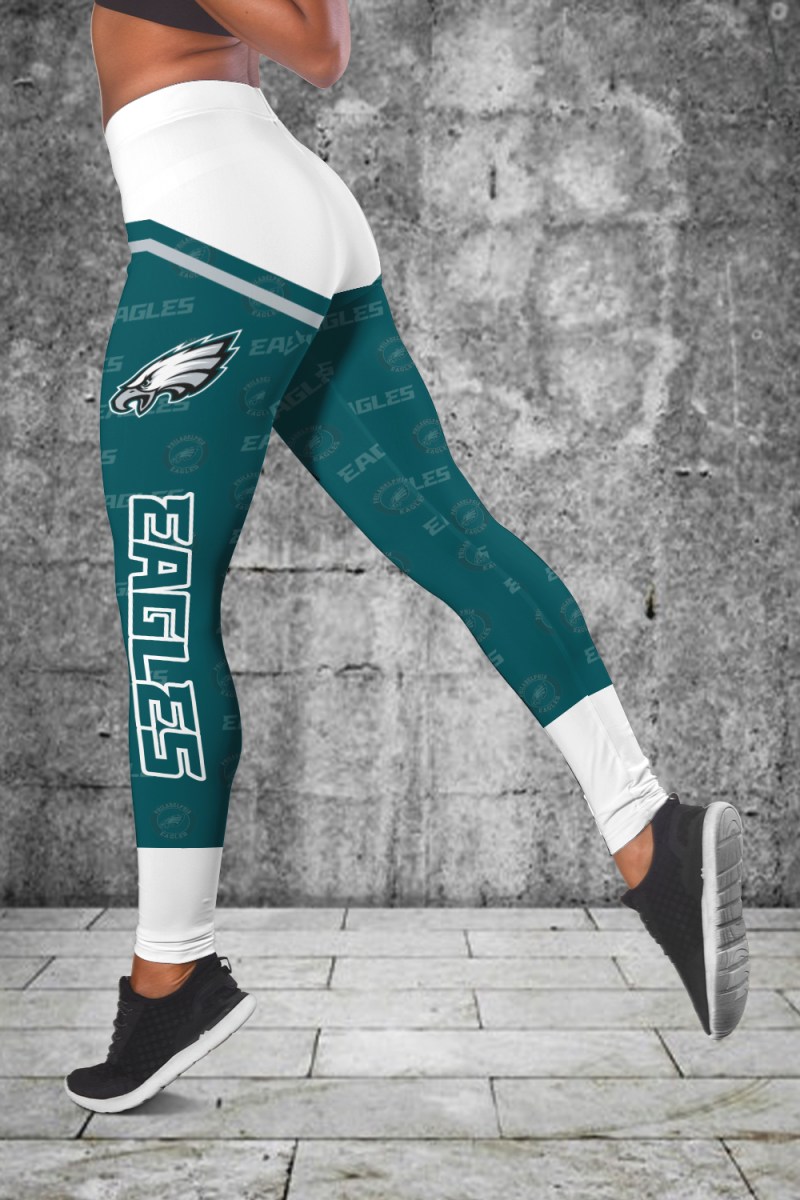 Philadelphia Eagles Combo Tank Top and Leggings - Detail