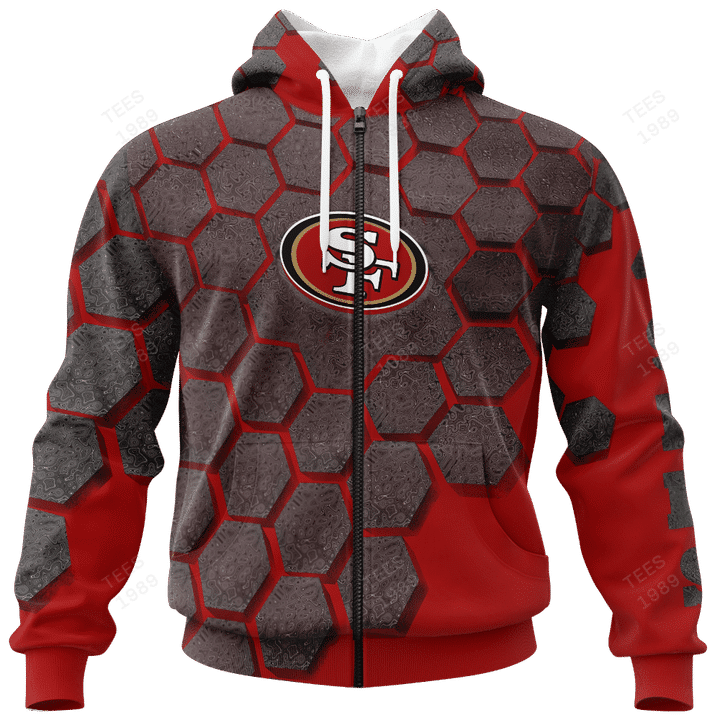 San Francisco 49ers All Over Printed Ugly Christmas Sweater