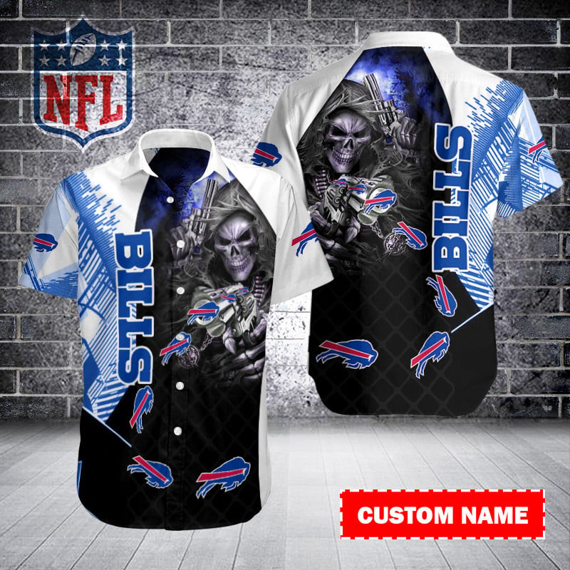 Buffalo Bills Personalized Button Shirt