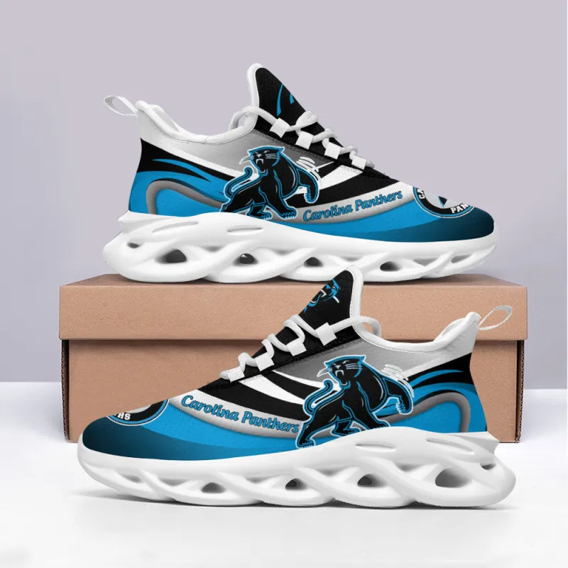 Carolina Panthers Yezy Running Sneakers