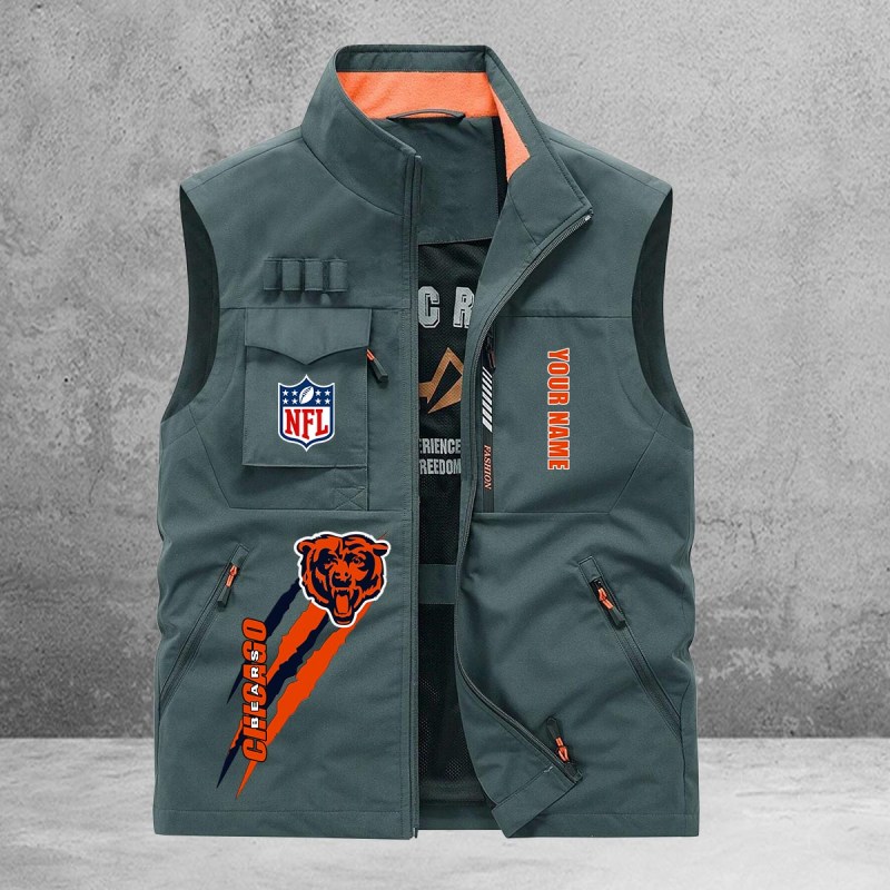 Chunky Vest for Chicago Bears Fans