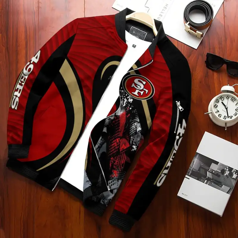 San Francisco 49ers Bomber Jacket Image 2