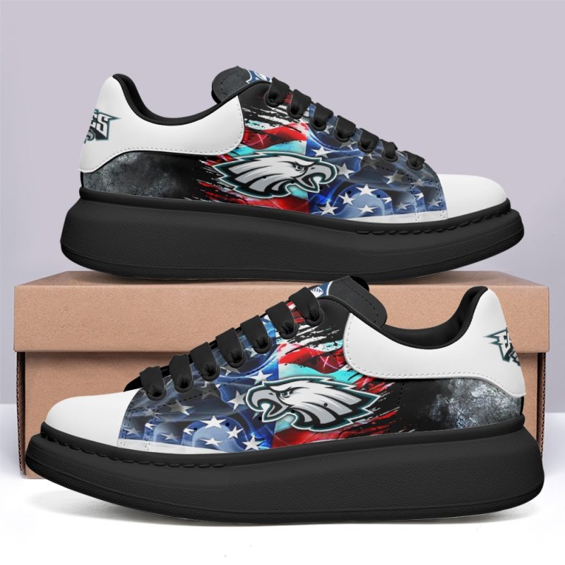 Philadelphia Eagles MQ Sneakers Side View