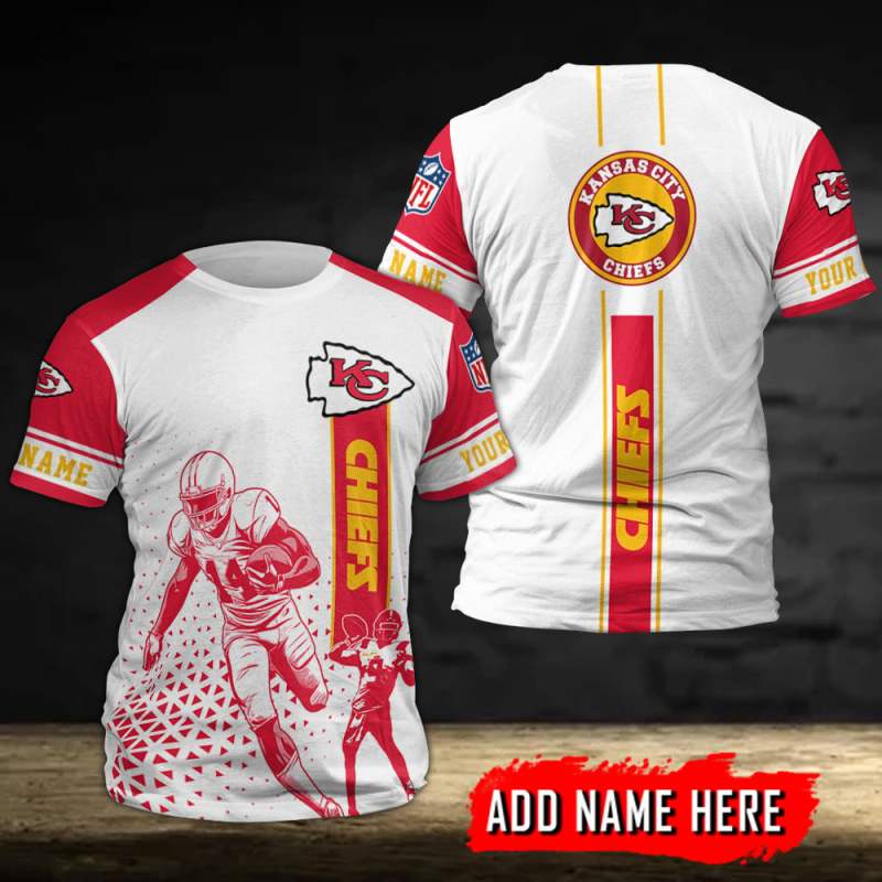 Kansas City Chiefs Personalized T-Shirt