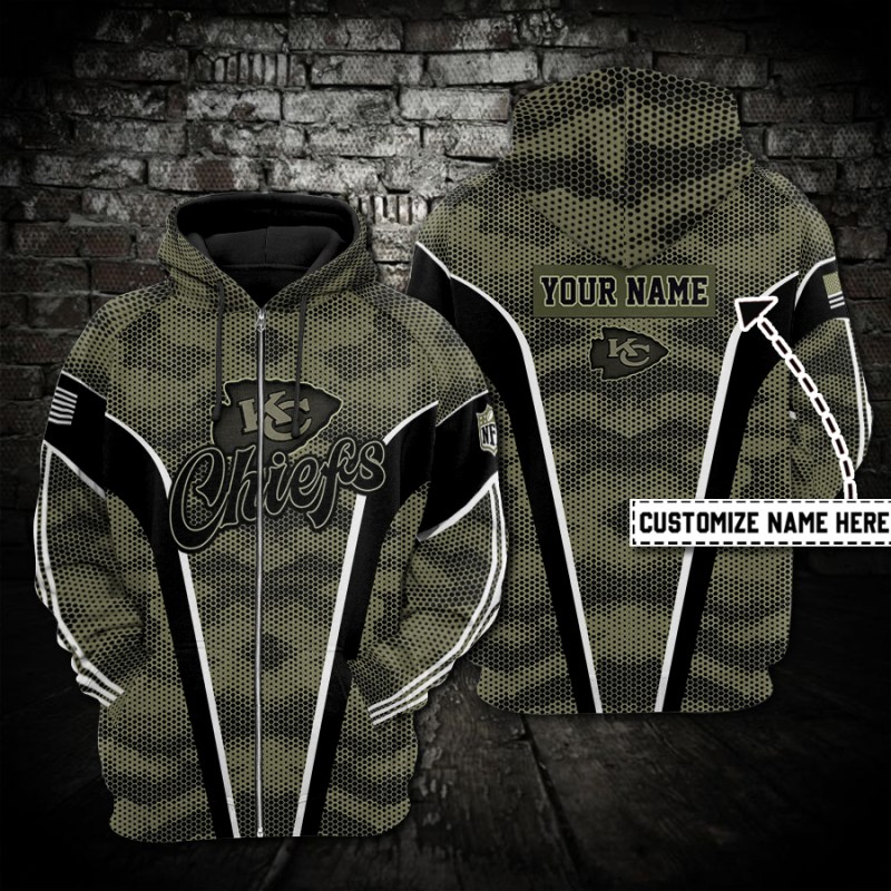 Kansas City Chiefs Personalized Hoodie Image 1
