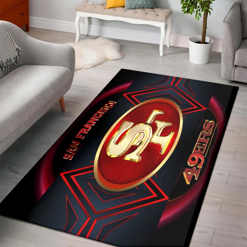 San Francisco 49ers Rectangle Rug