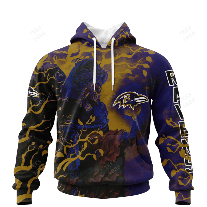 Baltimore Ravens All Over Printed Sweater
