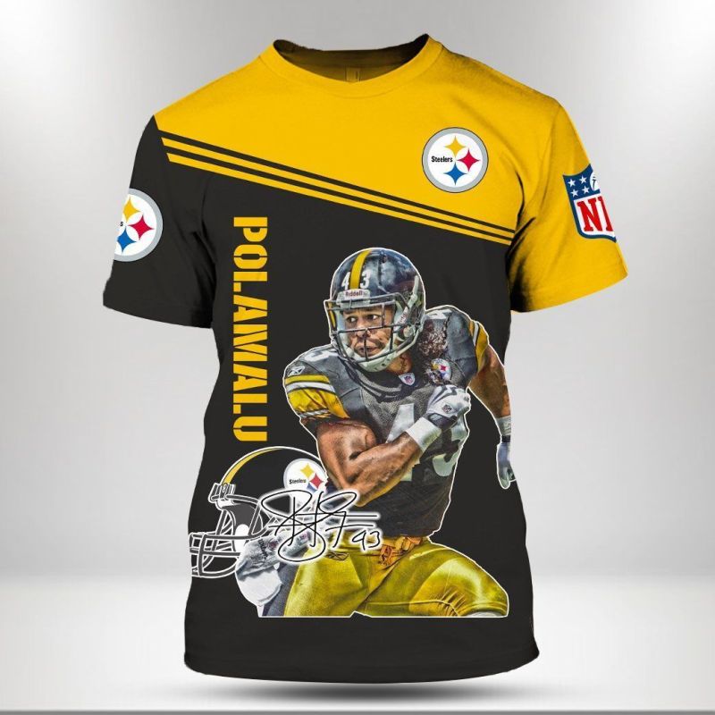 Pittsburgh Steelers Collection 3022 Hoodie - Back View