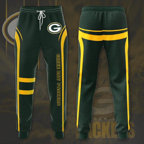 Green Bay Packers 3D Printed Pocket Sweatpant