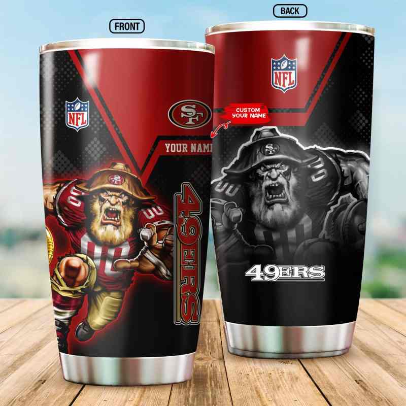 San Francisco 49ers Personalized Tumbler