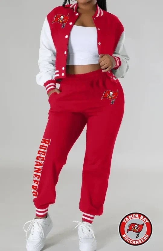 Tampa Bay Buccaneers Women's Varsity Jacket Tracksuit