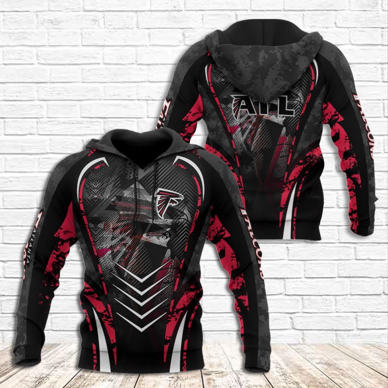 Atlanta Falcons Hoodie Front View