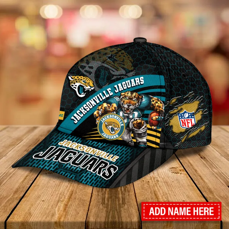 Jacksonville Jaguars Caps Custom Name BBCAP893 - MK2