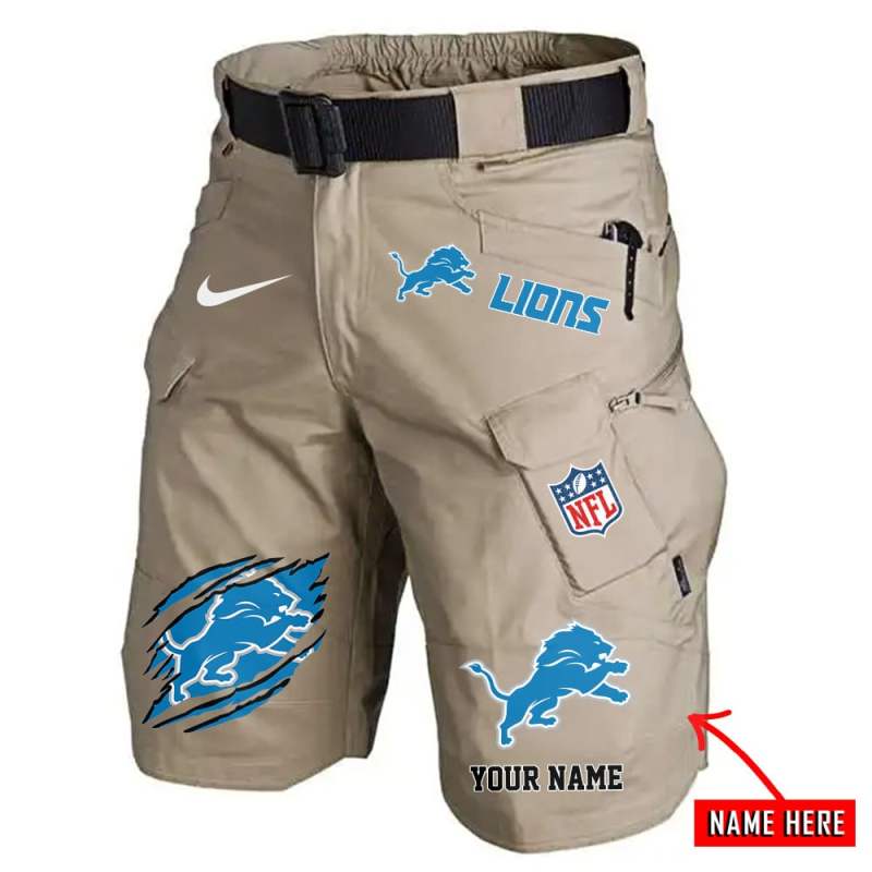 Detroit Lions Shorts in Action