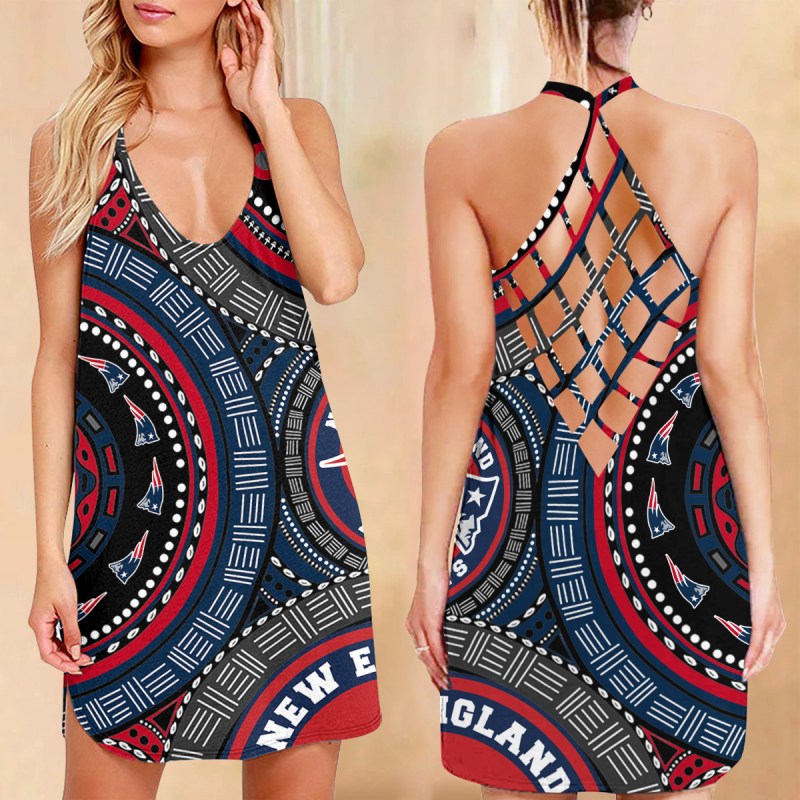 New England Patriots Criss-Cross Dress