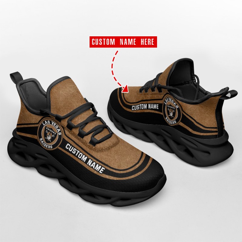 Las Vegas Raiders Sneakers Detail
