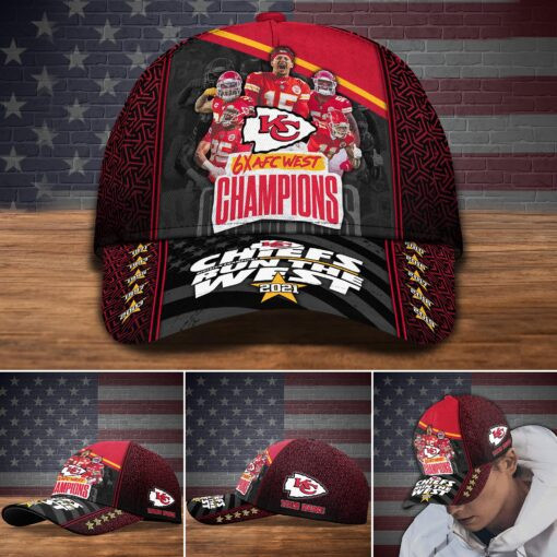 West Division Kansas City Chiefs Classic Cap