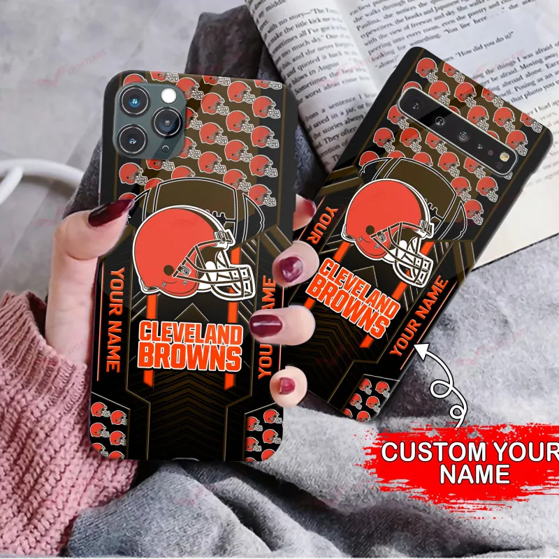 Cleveland Browns Personalized Phone Case Side View