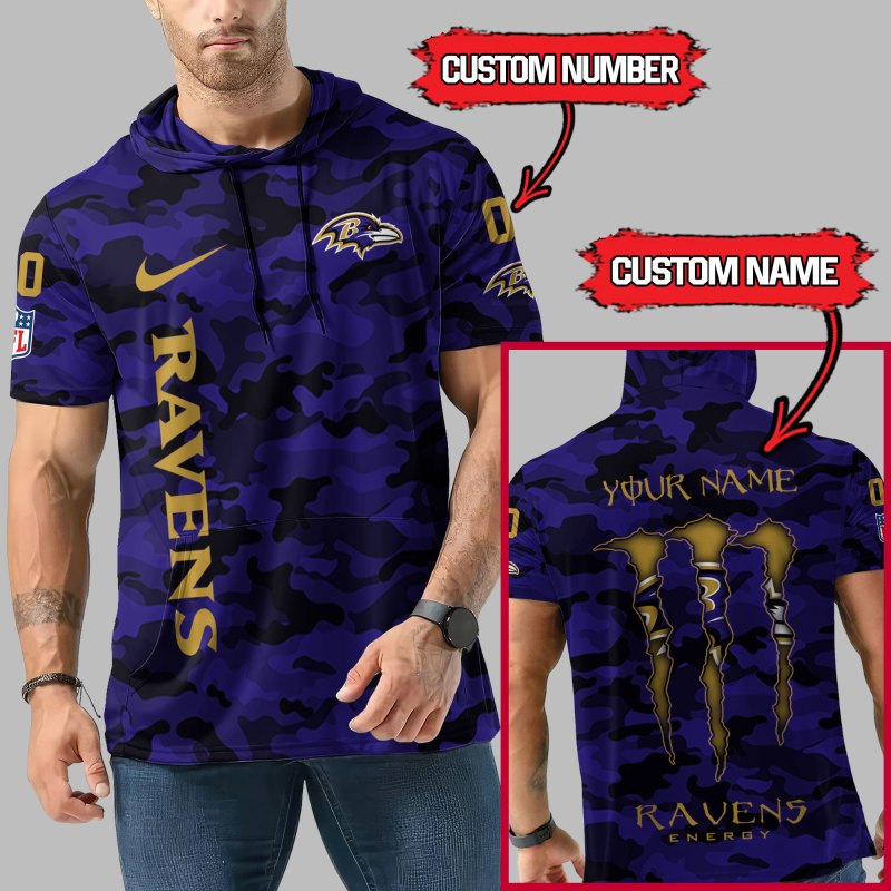 Baltimore Ravens Hoodie Detail