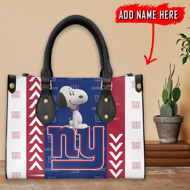 San Francisco 49ers Personalized Leather Hand Bag Image 2