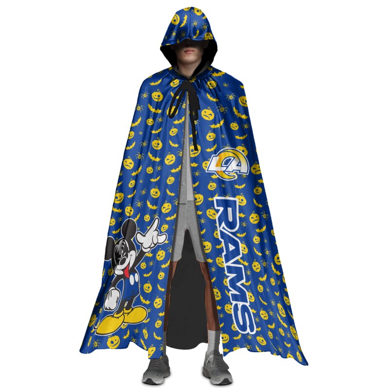 Los Angeles Rams Halloween Cloak Front