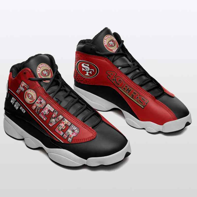 San Francisco 49ers AJD13 Sneakers Side View