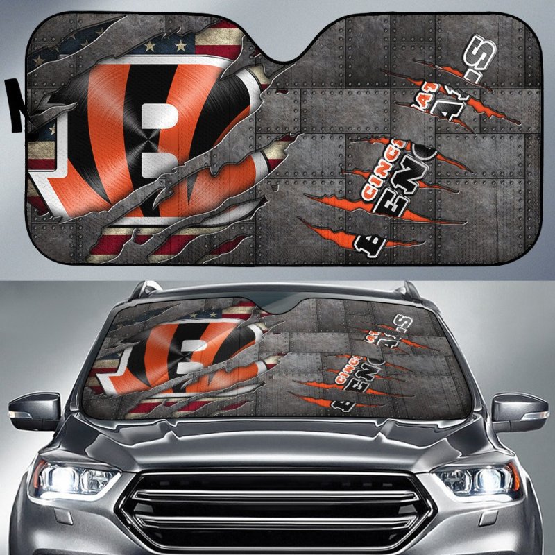 Cincinnati Bengals Auto Sun Shade