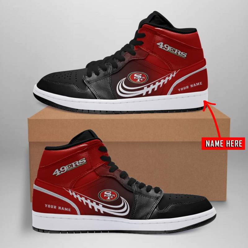 San Francisco 49ers Personalized JShoes