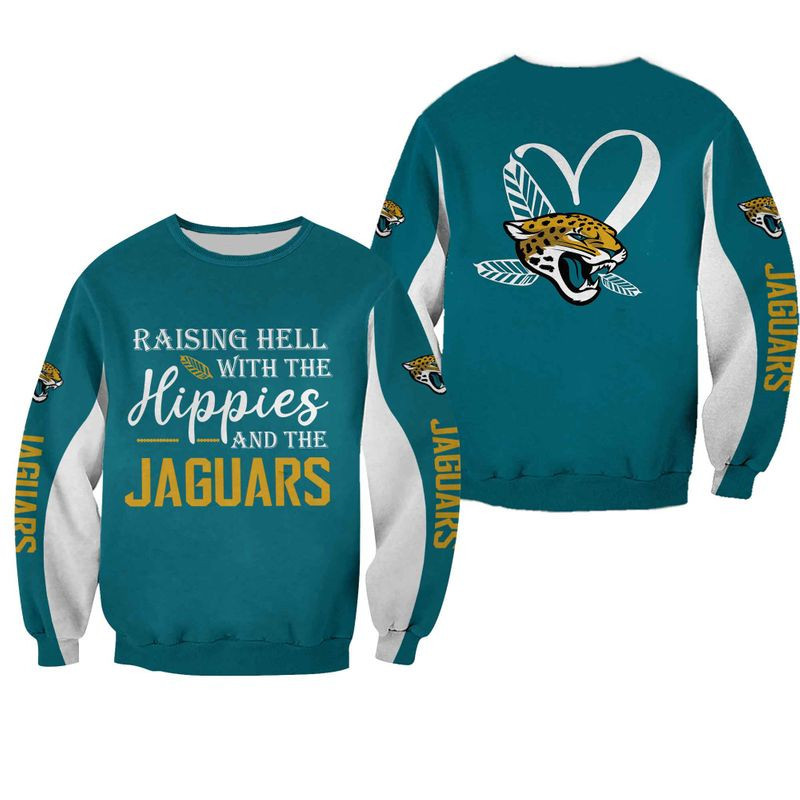 Jacksonville Jaguars Hoodie Front View