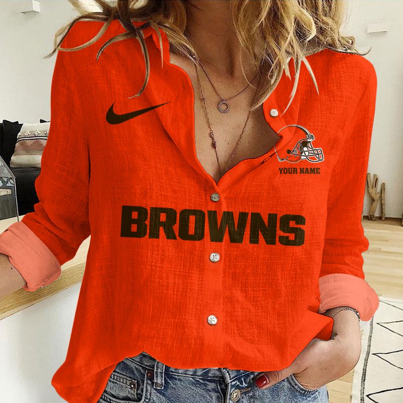 Cleveland Browns Personalized Women's Shirt