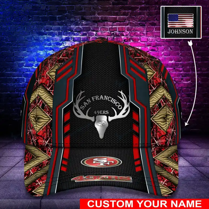 San Francisco 49ers Personalized Classic Cap