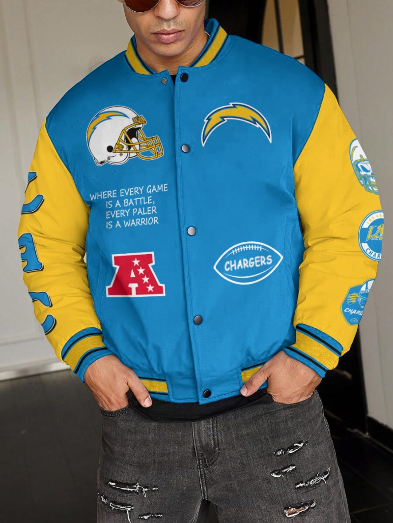 Los Angeles Chargers Varsity Jacket