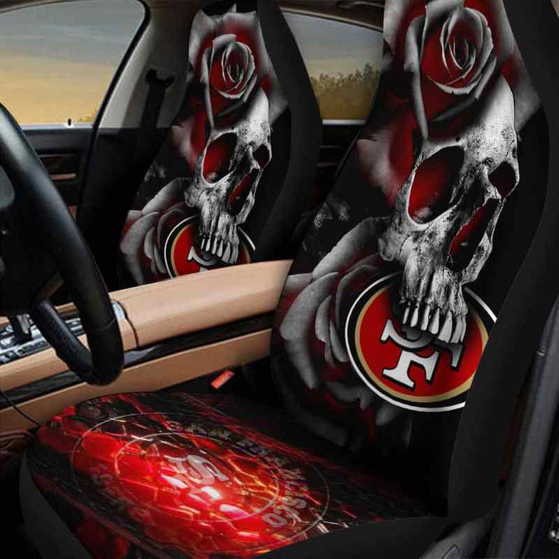 San Francisco 49ers Car Seat Covers Side View