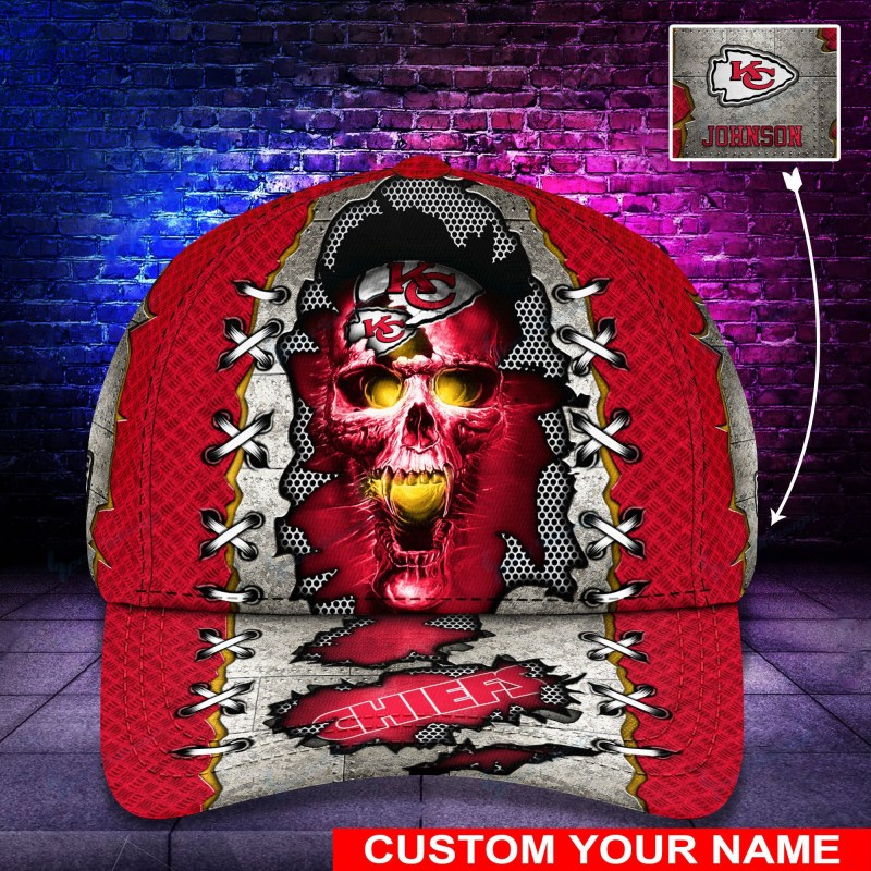 Kansas City Chiefs Personalized Classic Cap