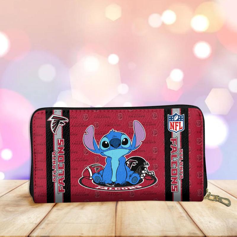Atlanta Falcons Wallet Front Mockup