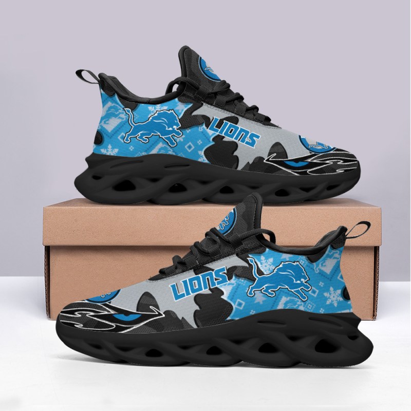 Detroit Lions Yezy Running Sneakers 4