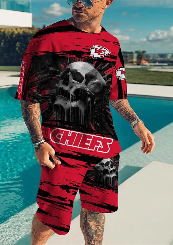 Kansas City Chiefs T-Shirt and Shorts