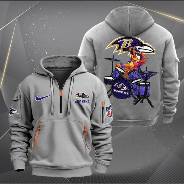 Baltimore Ravens Hoodie Side