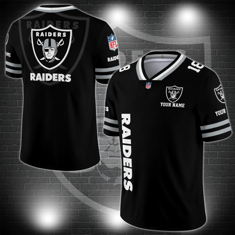 Las Vegas Raiders V-neck Jersey