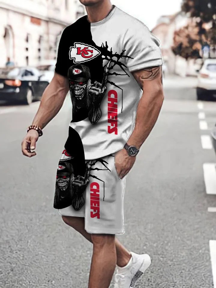 Kansas City Chiefs T-Shirt and Shorts