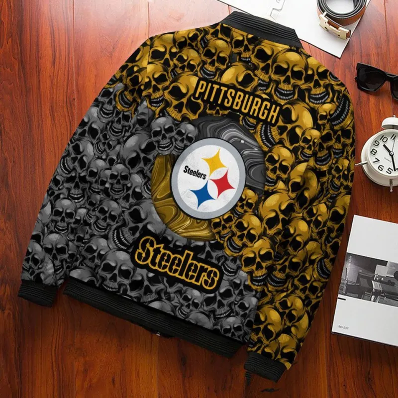 Pittsburgh Steelers Bomber Jacket Style