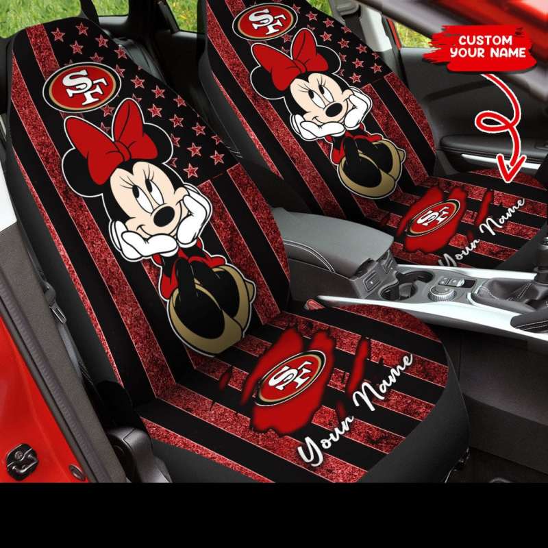 San Francisco 49ers Personalized Car Seat Covers Image 2