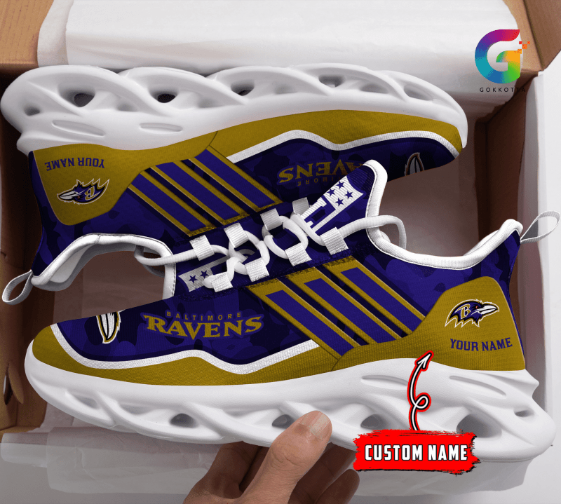 Baltimore Ravens Yezy Sneakers