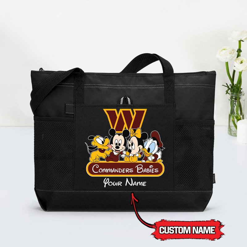 Washington Commanders Tote Bag - Black