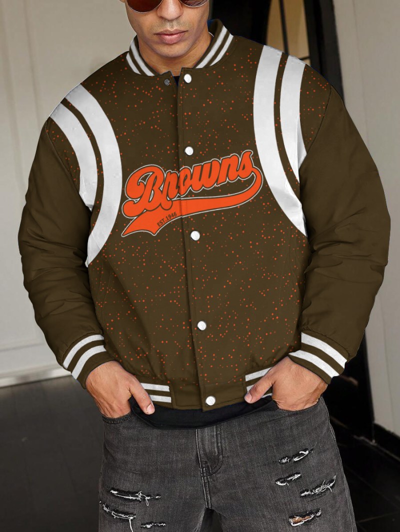 Cleveland Browns Varsity Jacket
