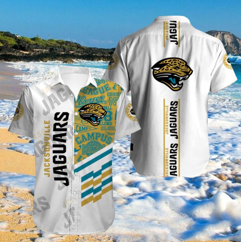 Jacksonville Jaguars Button Shirt Sizing Chart